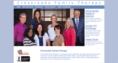 Desktop Screenshot of crossroadsfamilytherapy.org